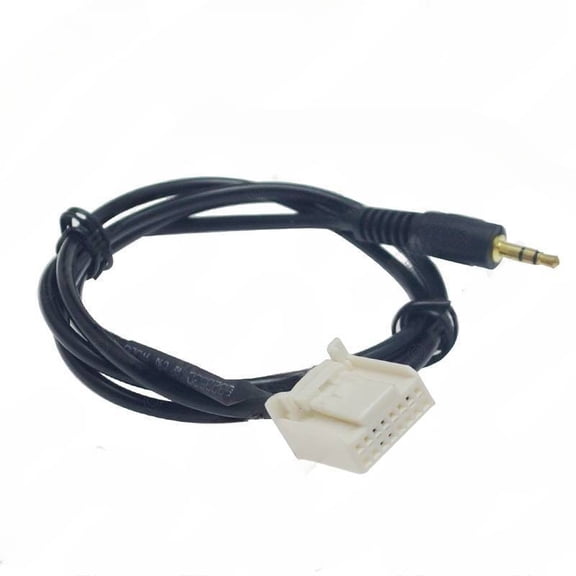 Suitable for Subaru Forester 3.5mm audio input cable, car CD radio AUX cable adapter socket