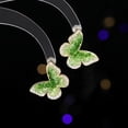thumbnail image 1 of Suitable for Summer Earrings New High-end Niche Design Small Fresh Gradual Change Crystal Butterfly Stud Earrings, 1 of 12