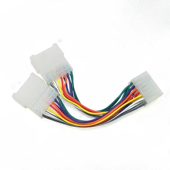 Suitable for Suzuki Beidou Star 12Pin audio CD player modification cable, tail cable plug, revolving female double head cable, full pin