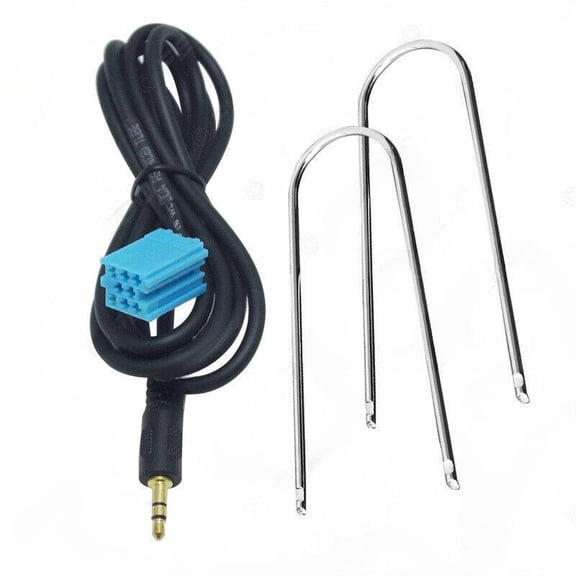 Suitable for Volkswagen Bora/Polo/Passat B5 original car Blue Treasure CD player AUX cable 3.5mm audio cable+tool