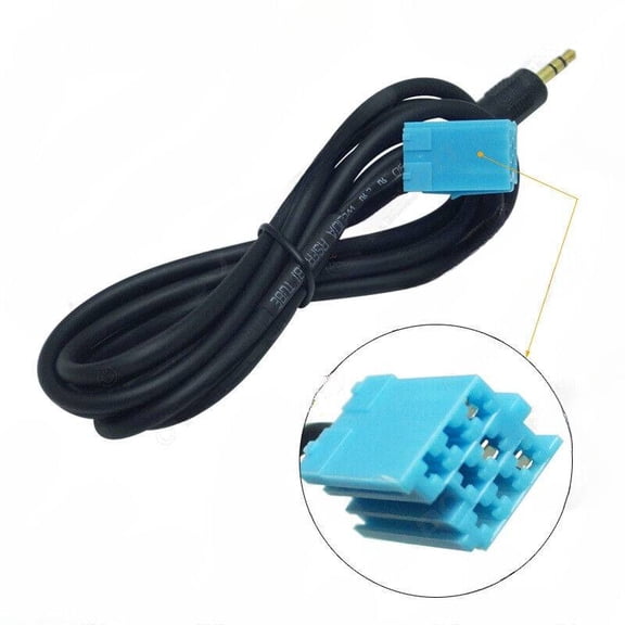 Suitable for Volkswagen Bora/Polo/Passat B5 original car Blue Treasure CD player AUX cable 3.5mm audio cable+tool