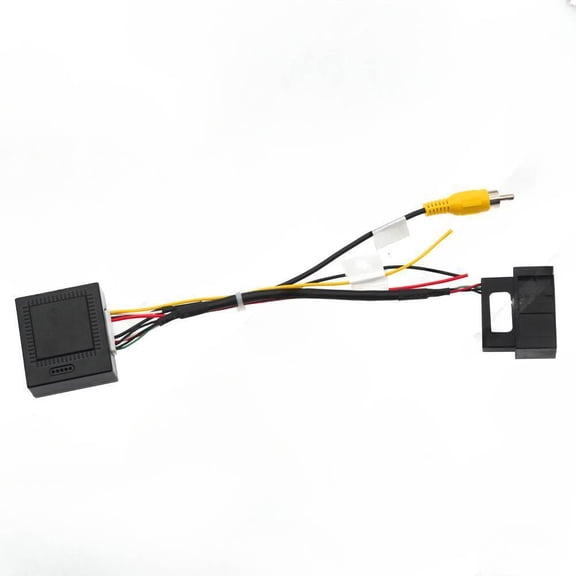 Suitable for Volkswagen original car RGB reversing rearview camera decoding box decoding cable Android navigation RCA input cable