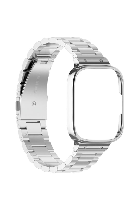 Suitable for Watch 3 Lite/Active Adjustable Band Strap Stainless Steel Wristband Bracelet Wearresistance Breathable Loop