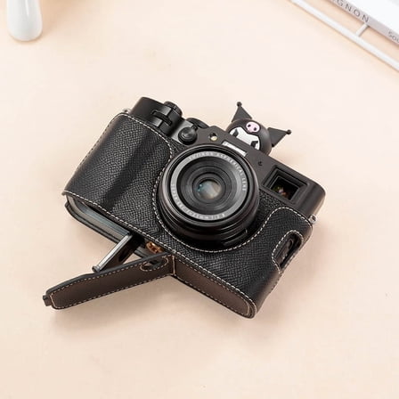 Suitable for compatible with Fujifilm X00VI Camera Case Leather Case X100V X100T Base Camera Case Protective Bag