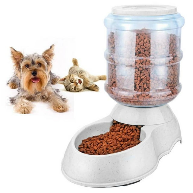 Suitable for dogs and cats, pet feeding and drinking sets, gravity
