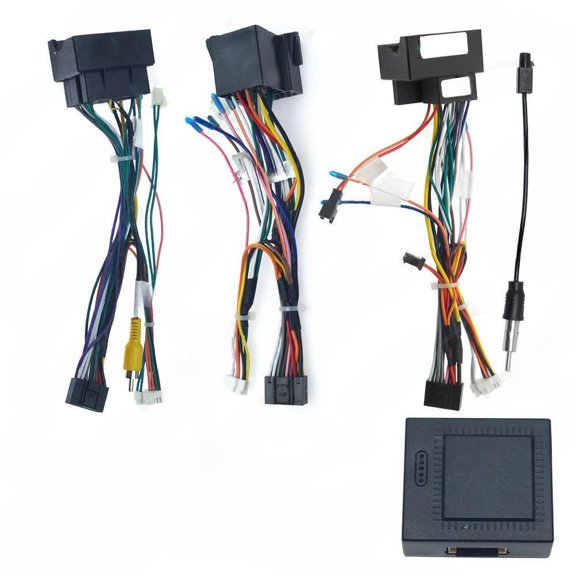 Suitable for mass high-end power cord with CANbus protocol box 16P handheld communication Android navigation host dedicated plug
