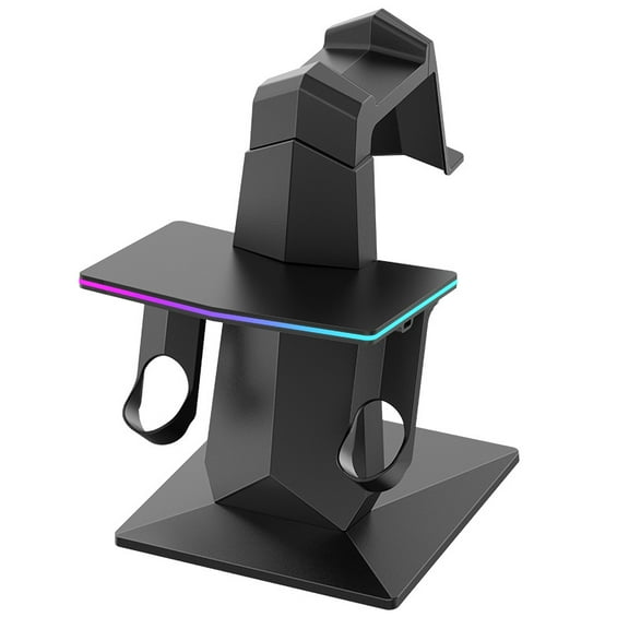 Suitable for meta quest 3S/3 charging fast charging stand VR accessories desktop storage display rack with RGB lighting effect