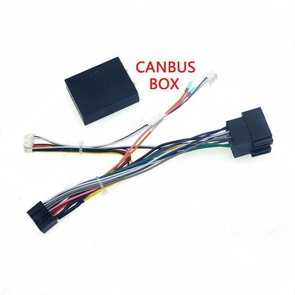Suitable for the 04-12 Mercedes Benz A-grade W169 handheld communication 16P Android large screen navigation tail line power cord+protocol box