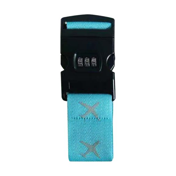 Suitcase Belt Portable Backpack Luggage Strap for Outside Traveling Outdoor Blue with code