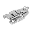 thumbnail image 1 of Suitcase Briefcase Wooden Case Iron Toggle Latch Hasp Lock Hardware 64mm Long, 1 of 3