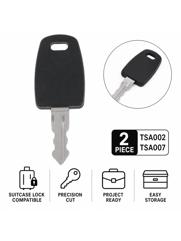 Suitcase Locks Keys Lock Key TSA002 TSA007 for Luggage Suitcase Multifunctional Key