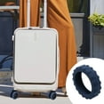 thumbnail image 1 of Suitcase Silica Gel Protective Cover Trolley Case Silent Universal Wheel Cover Wheel Noise Reduction Caster Protective Cover Can Increase Wear Resistance, Usupdd 2025 Suitcase Silica Gel, 1 of 6