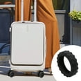 thumbnail image 1 of Suitcase Silica Gel Protective Cover Trolley Case Silent Universal Wheel Cover Wheel Noise Reduction Caster Protective Cover Can Increase Wear Resistance, Usupdd 2025 Suitcase Silica Gel, 1 of 6