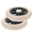 thumbnail image 1 of Suitcase Wheel Repair Cart Accessory Grocery Accessories Replacement Wheels Lawn Mower Elder Plastic 2 Pcs, 1 of 6