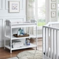 thumbnail image 1 of Suite Bebe Brees Changing Table in White and Gray Finish, 1 of 9