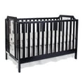 thumbnail image 1 of Suite Bebe  Celeste Acrylic 3-in-1 Convertible Island Crib, Black, 1 of 12