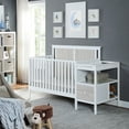 thumbnail image 1 of Suite Bebe Connelly 4-in-1 Convertible Crib and Changer Combo, White, 1 of 10