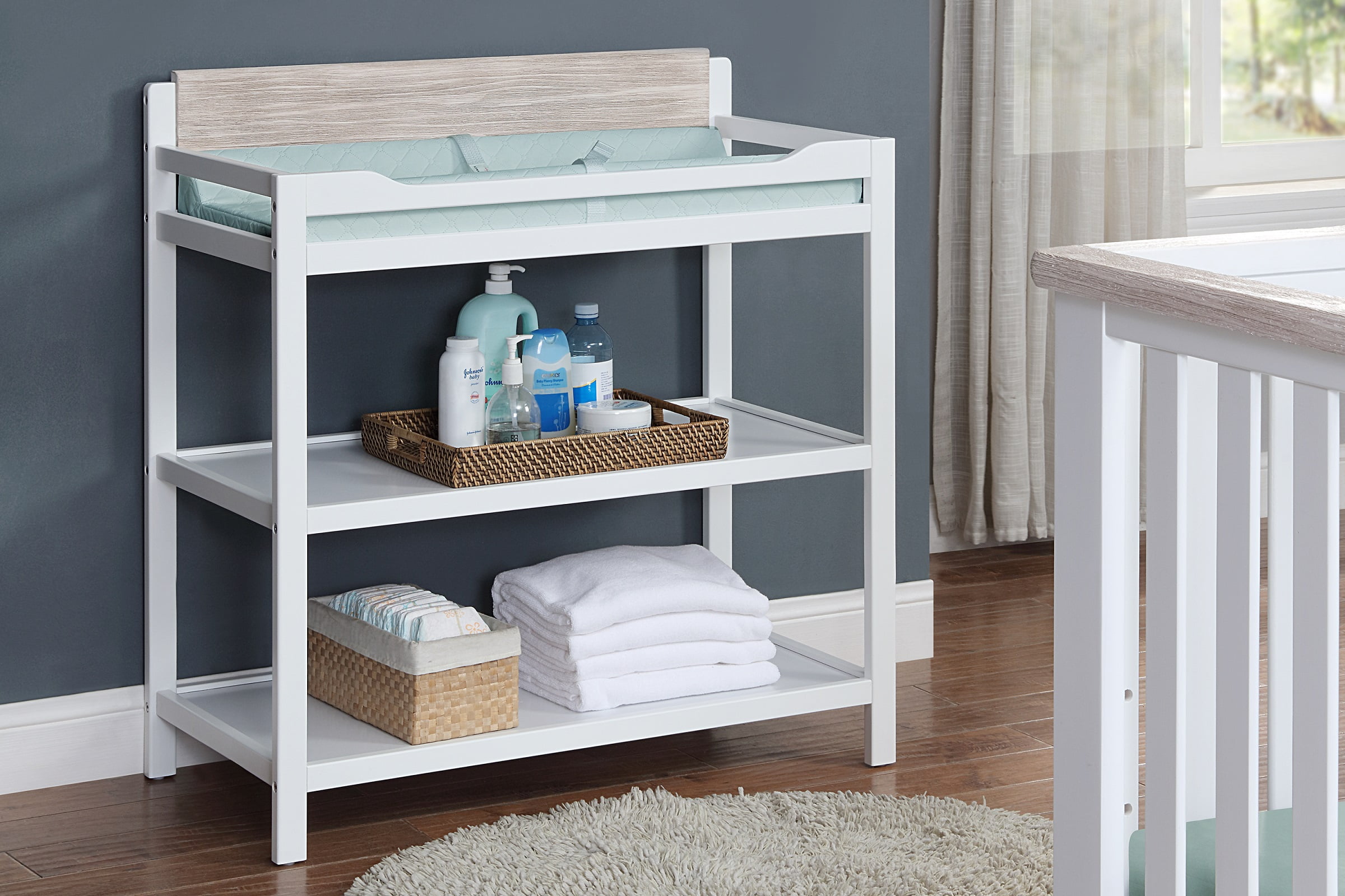 Suite Bebe Hayes Changing Table, White/Natural