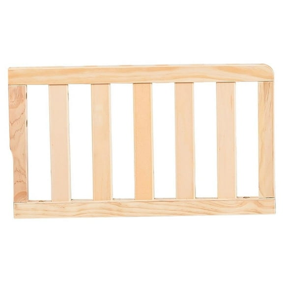 Suite Bebe Ramsey Toddler Guard Rail with Stabilizer Bar, Natural Finish