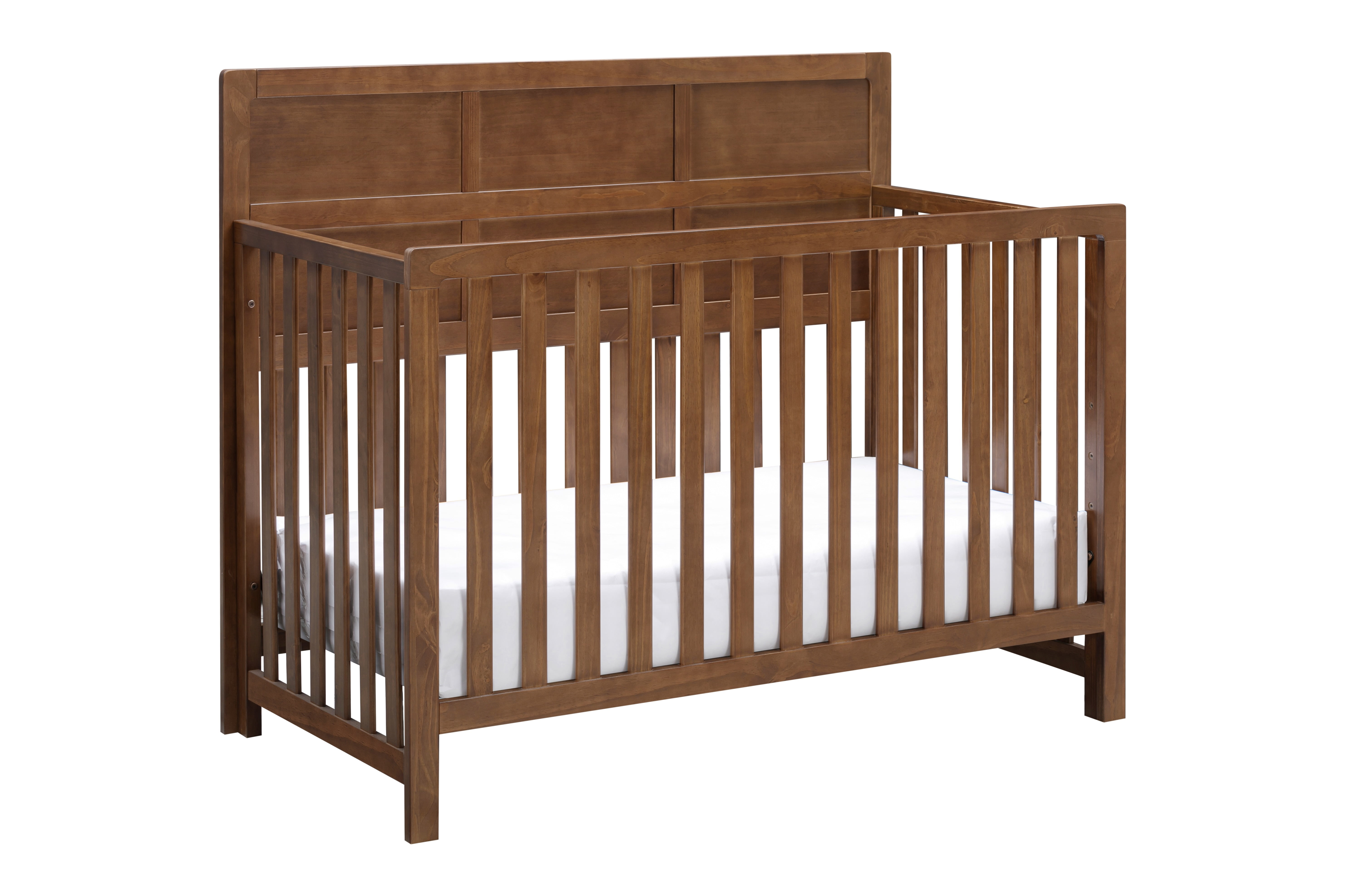 Suite Bebe Reign 4-in-1 Full Panel Crib in Walnut