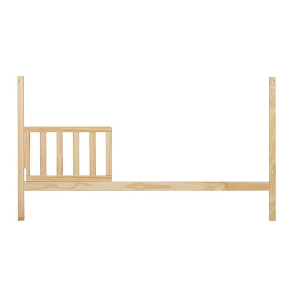 Suite Bebe Reign Toddler Guardrail and Stabilizer Bar in Pine Natural