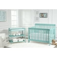 thumbnail image 1 of Suite Bebe Riley 4-in-1 Convertible Crib, Turquoise Finish, 1 of 12
