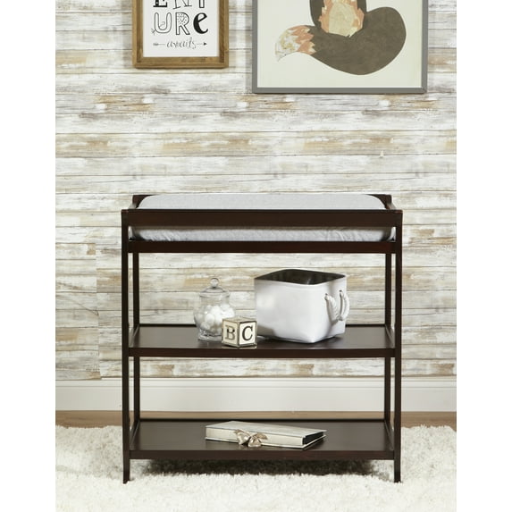 Suite Bebe Riley Changing Table, Espresso Finish
