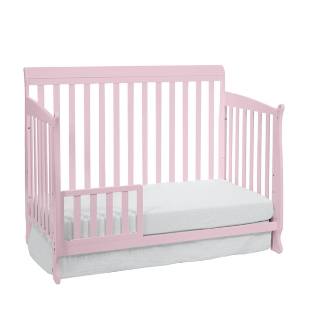 Suite Bebe Riley Crib and Toddler Guard Rail Bundle, Pink