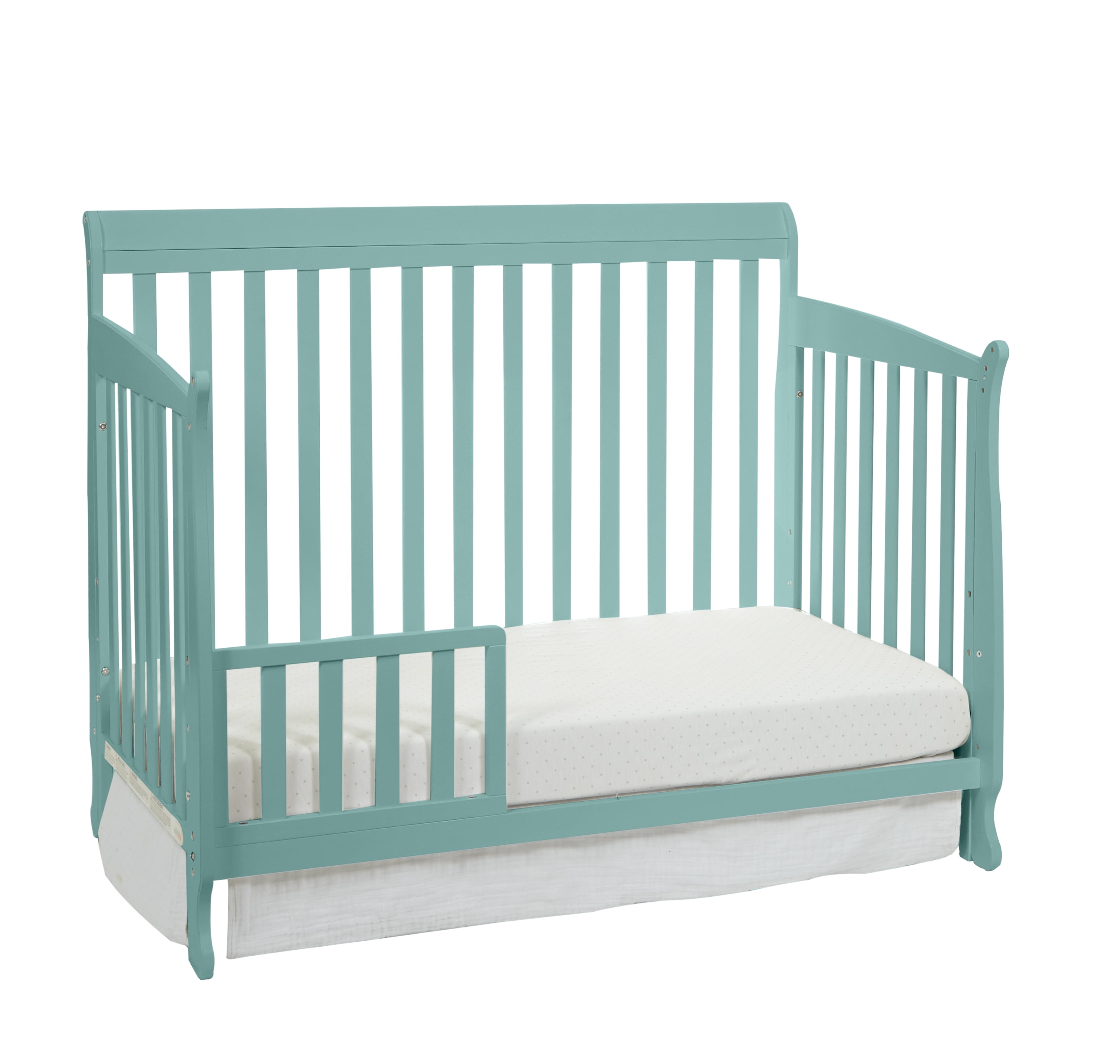 Suite Bebe Riley Crib and Toddler Guard Rail Bundle, Turquois