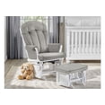 thumbnail image 1 of Suite Bebe Victoria Glider & Ottoman White/Grey, 1 of 4