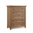 thumbnail image 1 of Suite Bebe Winchester 5-Drawer Traditional Wood Chest in Biscotti, 1 of 4