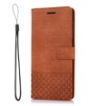 thumbnail image 1 of Suited for Samsung Galaxy A32 5G Wallet Case with Wrist Strap,Decase Magnetic Folio Flip RFID Blocking Card Slots Kickstand Protective Cover,Brown, 1 of 6