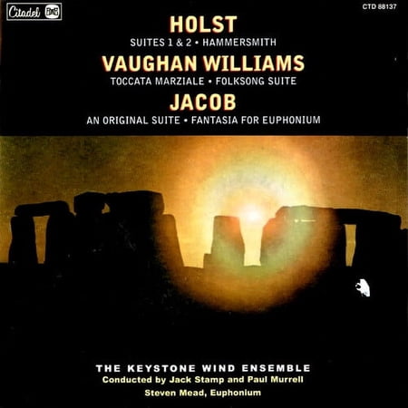 Holst/ Williams / Jacob - Suites 1 & 2 / Hammersmith / Toccata Marziale / Folksong Suite / An Original Suite / Fastasia For Euphonium - Music & Performance - CD