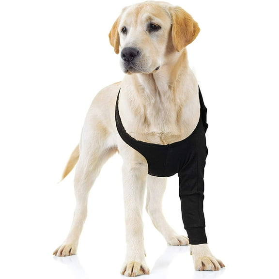 Suitical Recovery Sleeve Dog, Extra Large, Black