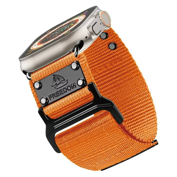 Suitisbest Sport Band Compatible for Apple Watch Ultra Band 49mm 45mm 44mm 42mm for Men, Ultra Wide Nylon Sport Strap Wristband for iWatch Ultra Series 8 7 6 5 SE