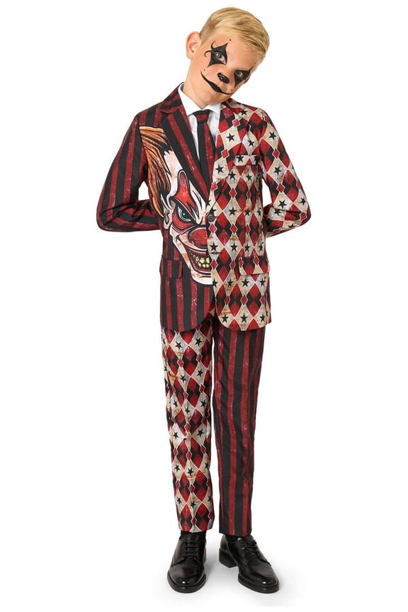 Boys' Suits BOYS Scary Clown Red - XL Miscellaneous