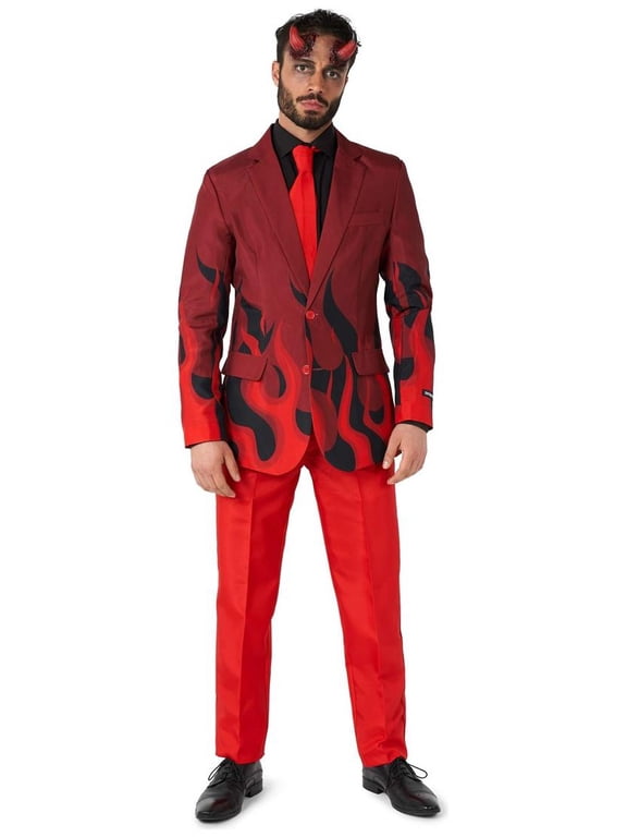 Suitmeister Men's Suits Devil Red - L Red