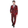 thumbnail image 1 of Suitmeister Men's Black and Red Halloween Suit, 1 of 3