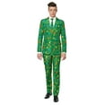 thumbnail image 1 of Suitmeister Men's Christmas Green Tree Christmas Suit, 1 of 3