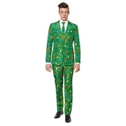 Suitmeister Mens Christmas Green Tree Christmas Suit