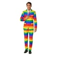 thumbnail image 1 of Suitmeister Men's Happy Rainbow Pride Suit, 1 of 3