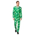 thumbnail image 1 of Suitmeister Men's St. Patrick's Day Clovers Irish Suit, 1 of 2