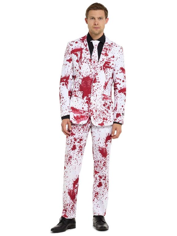 Men's Suits Bloody Suit White - S White