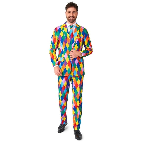 Suitmeister Men's Suits Harleclown - XL Multicolor