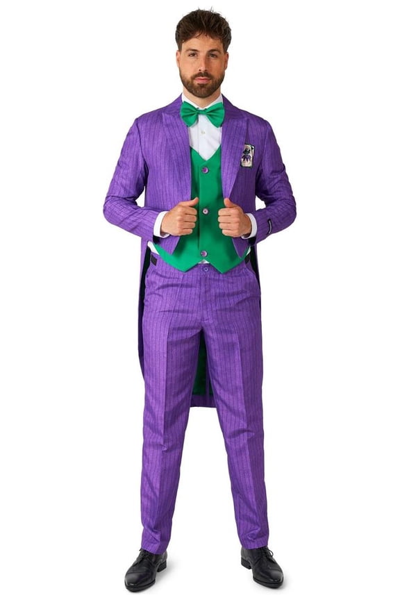Men's Suits JokerT Tailcoat Suit Purple - L Purple