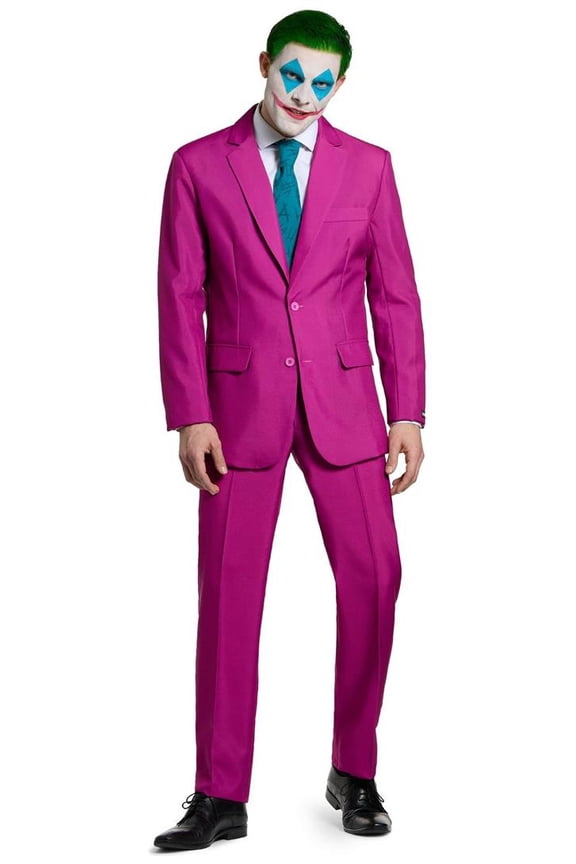 Men's Suits Ruby Red JokerT - L Red