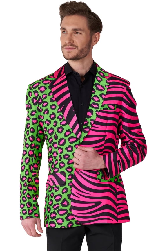 Party Animal Neon Blazer for Men