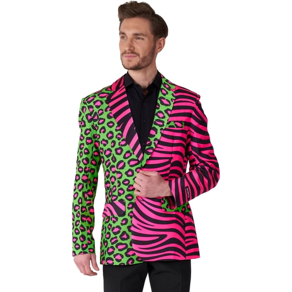 Suitmeister Men's Blazers Party Animal Neon - XL Multicolor