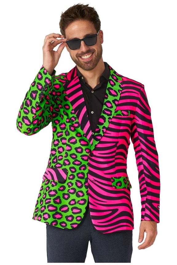 Party Animal Neon Blazer for Men