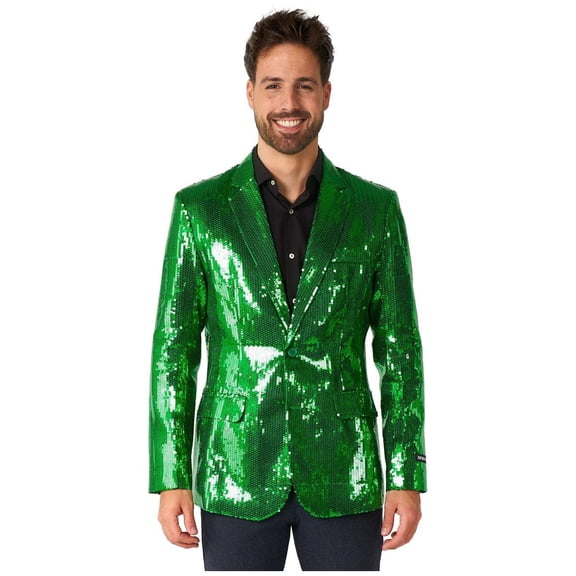 Suitmeister Men's Blazers Sequins Green - L Green